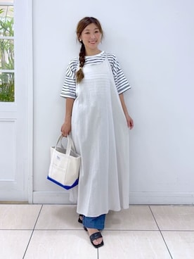 Osawaさん(レディース・156cm)の夏コーディネート