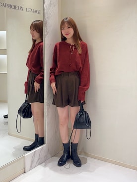 yu _lemageさん（レディース・167cm）の秋コーディネート