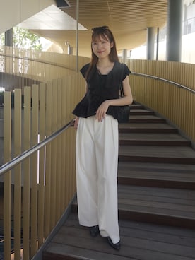 yu _lemageさん（レディース・167cm）の夏コーディネート