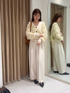 「アイテム（パンプス）」を使った、yu _lemageさん（レディース・167cm）の秋コーディネート