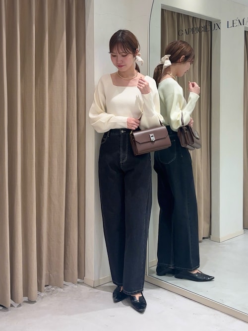 13ozハイウエストストレートデニム（デニムパンツ）｜CAPRICIEUX