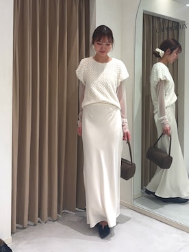 「アイテム（パンプス）」を使った、yu _lemageさん（レディース・167cm）の秋コーディネート