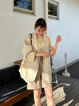 yu _lemageさん（レディース・166cm）の春コーディネート