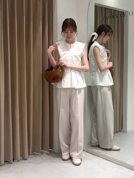 「ワントーンコーディネート」｜yu _lemageさん（レディース・167cm）の夏コーディネート