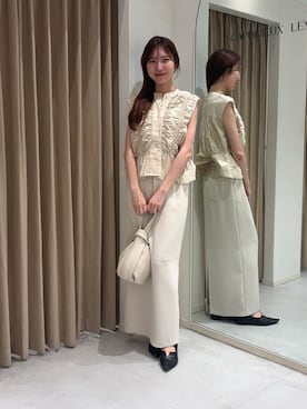「淡色」｜yu _lemageさん（レディース・167cm）の夏コーディネート