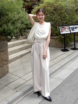 yu _lemageさん（レディース・167cm）の夏コーディネート