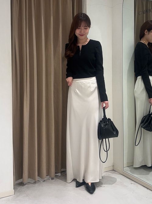 新色/ブラウン】バイアススカート（スカート）｜CAPRICIEUX LE'MAGE