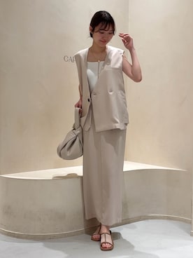 yu _lemageさん（レディース・166cm）の夏コーディネート