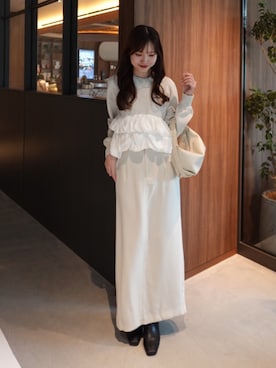 「きれいめ」｜yu _lemageさん（レディース・167cm）の冬コーディネート