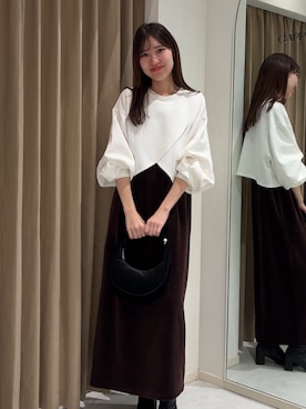 yu _lemageさん（レディース・167cm）の冬コーディネート