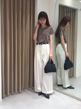 「淡色」｜yu _lemageさん（レディース・167cm）の夏コーディネート