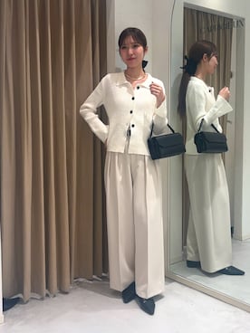 yu _lemageさん（骨格ナチュラル・レディース・167cm）の秋コーディネート
