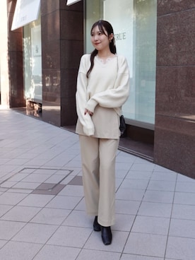 yu _lemageさん（レディース・167cm）の冬コーディネート