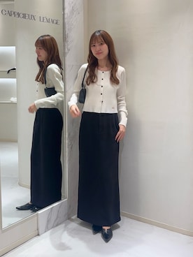 yu _lemageさん（骨格ナチュラル・レディース・167cm）の秋コーディネート