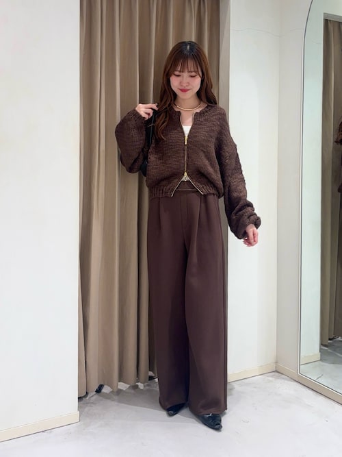 LE'MAGE×gemeilコラボ】スラブジップカーディガン（ニット/セーター