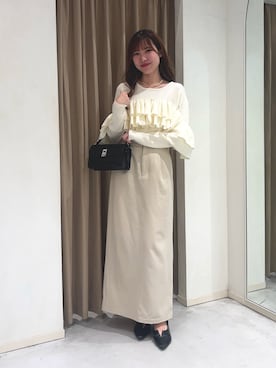 「アイテム（パンプス）」を使った、yu _lemageさん（レディース・167cm）の秋コーディネート