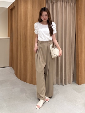 yu _lemageさん（レディース・167cm）の夏コーディネート