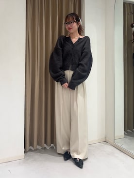 「アイテム（パンプス）」を使った、yu _lemageさん（レディース・167cm）の秋コーディネート