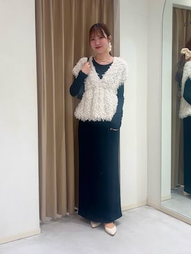 「アイテム（Tシャツ/カットソー）」を使った、yu _lemageさん（レディース・167cm）の秋コーディネート