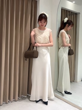 「アイテム（パンプス）」を使った、yu _lemageさん（レディース・167cm）の夏コーディネート