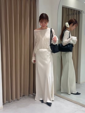 「CAPRICIEUX LE'MAGE（カプリシューレマージュ）のアイテム」を使った、yu _lemageさん（レディース・167cm）の夏コーディネート