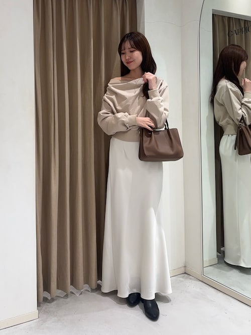 新色/ブラウン】バイアススカート（スカート）｜CAPRICIEUX LE'MAGE