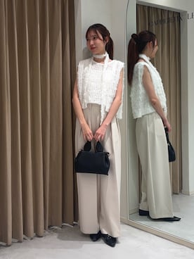 「アイテム（パンプス）」を使った、yu _lemageさん（レディース・167cm）の夏コーディネート