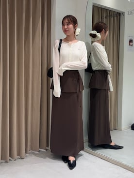 「アイテム（パンプス）」を使った、yu _lemageさん（レディース・167cm）の夏コーディネート