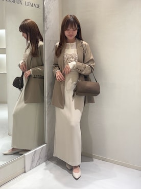 yu _lemageさん（レディース・167cm）の秋コーディネート