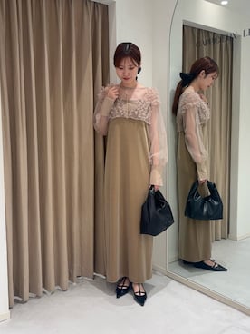 「アイテム（パンプス）」を使った、yu _lemageさん（レディース・167cm）の夏コーディネート