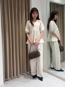 「アイテム（パンプス）」を使った、yu _lemageさん（レディース・167cm）の夏コーディネート