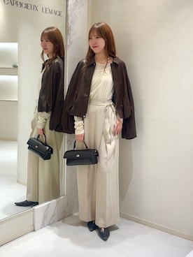 yu _lemageさん（レディース・167cm）の秋コーディネート