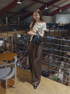 「アイテム（パンプス）」を使った、yu _lemageさん（レディース・167cm）の夏コーディネート