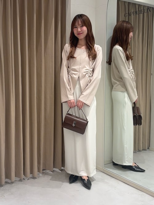 ドロストリブTシャツ（Tシャツ/カットソー）｜CAPRICIEUX LE'MAGE