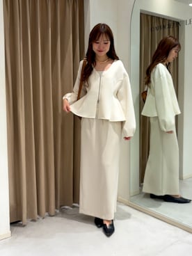 「アイテム（パンプス）」を使った、yu _lemageさん（レディース・167cm）の秋コーディネート