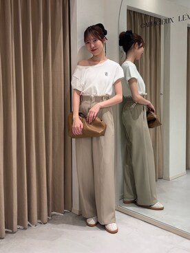 「淡色」｜yu _lemageさん（レディース・167cm）の夏コーディネート