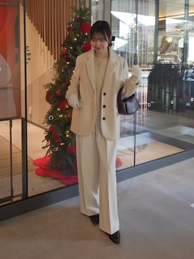 yu _lemageさん（レディース・167cm）の冬コーディネート