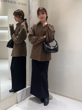 「きれいめ」｜yu _lemageさん（レディース・167cm）の冬コーディネート