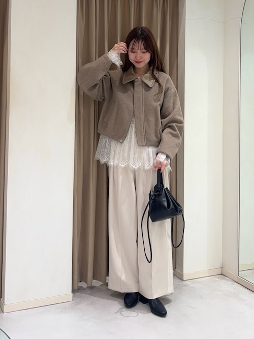 カプリシューレマージュ 2wayスタンドブルゾン 2WAYスタンドブルゾン | CAPRICIEUX LE'MAGE(カプリシュレマージュ