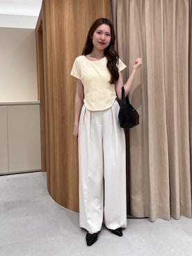 yu _lemageさん（レディース・167cm）の春コーディネート