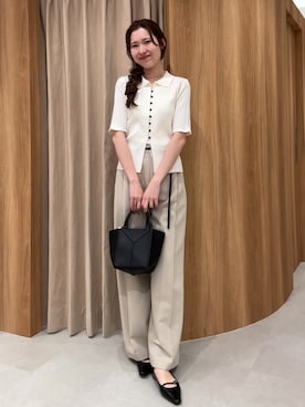 「オフィス」｜yu _lemageさん（レディース・167cm）の春コーディネート