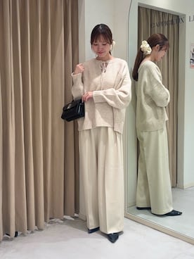 「ワントーンスタイル」｜yu _lemageさん（レディース・167cm）の秋コーディネート