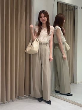 「淡色」｜yu _lemageさん（レディース・167cm）の夏コーディネート