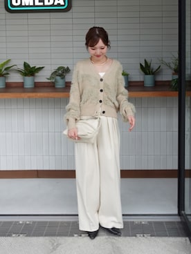 「アイテム（パンプス）」を使った、yu _lemageさん（レディース・167cm）の秋コーディネート