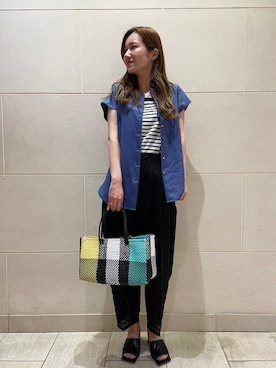 「diminutivo」｜関田さん（レディース・160cm）の春コーディネート