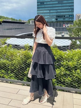 ゆきさん（レディース・154cm）の夏コーディネート