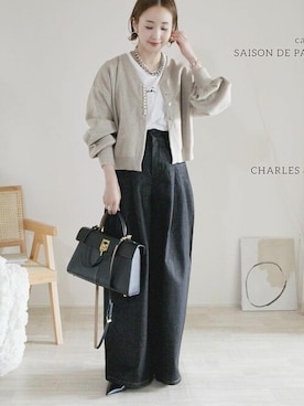 saisondepapillon_officialさん（レディース・163cm）の冬コーディネート