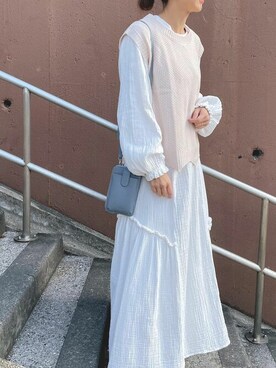 saisondepapillon_officialさん（レディース・158cm）の春コーディネート