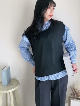 「SEU（エスイーユー）のアイテム」を使った、saisondepapillon_officialさん（レディース・163cm）の春コーディネート