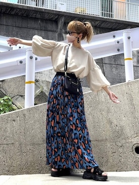 「SEU（エスイーユー）のアイテム」を使った、saisondepapillon_officialさん（レディース・158cm）の春コーディネート